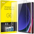 JETech Screen Protector for Samsung Galaxy Tab S9 Ultra 14.6-Inch with Easy Installation Frame, Tempered Glass Film, HD Clear, 2-Pack