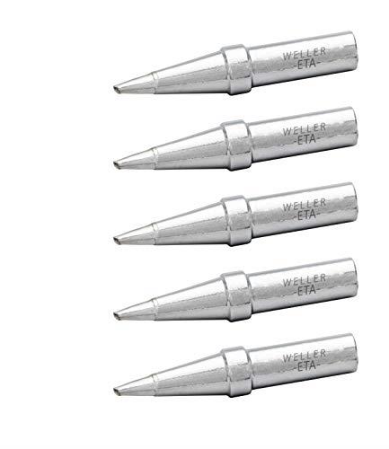 Weller Genuine WE1010 Soldering Tip, Screwdriver, 0.062" / 1.6 mm, 5 PCS