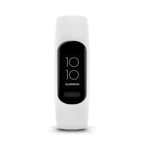 Garmin vivosmart 5 Smart Fitness Tracker with Touchscreen, White, Small/Medium