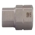 Makita Hex Performance Screwdriver Bit, Silver, 5 mm x 25 mm (Pack of 2)