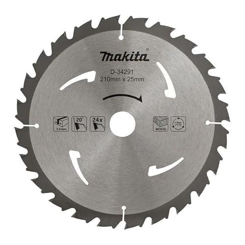 Makita TCT 24 Teeth Standard Circular Saw Blade, 210 x 25 mm