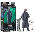 Marvel Hasbro Legends Series Nick Fury, Secret Invasion Collectible 6 Inch Action Figures, Ages 4 and Up