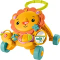 Fisher-Price Musical Lion Walker, Baby Push Toy with Music and Activities for Infants and Toddlers