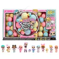 L.O.L Surprise Mega Ball Magic - 12 Collectible Dolls, 60+ Surprises, 4 Unboxing Experiences - Squish Sand, Bubbles, Gel Crush, Shell Smash - Mix and Match Fashions - Great for Girls and Boys Ages 3+