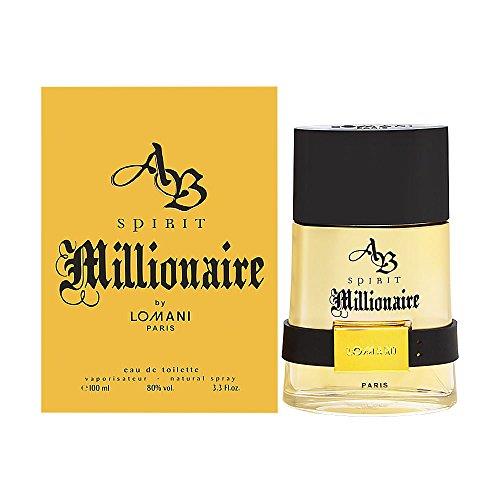 Lomani AB Sprit Millionaire 100ml Eau De Toilette, Multi (198193)
