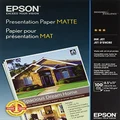 Epson Presentation Paper Matte, 8.5 x 11 Inch, 100 Count (S041062)