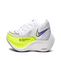 Nike Mens Zoomx Vaporfly Next% 2 Running Shoe, WHITE/BLACK-VOLT-RACER BLUE, 11 UK (12 US)