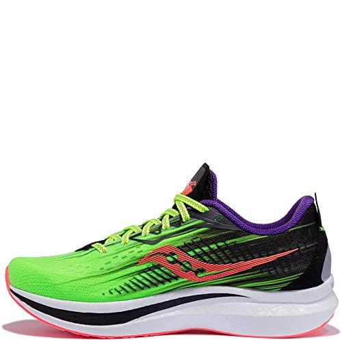 Saucony Men's Endorphin Speed 2 Running Shoe - Color: Vizipro - Size: 14 - Width: Regular
