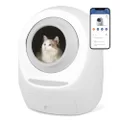 Smarty Pear Leo's Loo Too Automatic Self Cleaning Cat Litter Box, Leo Grey