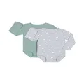 Bonds Baby Wonderbodies Long Sleeve Bodysuit - 2 Pack, Pack 14 (2 Pack), 00000 (Premature)