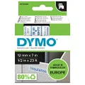 DYMO D1 Label Cassette Tape, 12mm x 7m, Blue/White
