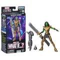 Marvel Hasbro Legends Series Warrior Gamora, What If...? Collectible 6 Inch Action Figures, Ages 4 and Up