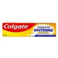 Colgate Advanced Whitening Tartar Control Teeth Whitening Toothpaste, 120g, With Micro Cleansing Crystals