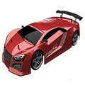 Redcat Racing EPX Drift Car with 7.2V 2000mAh Battery, 2.4GHz Radio and R10215 Body (1/10 Scale), Metallic Red