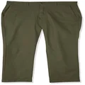 Amazon Essentials Men's Slim-Fit Casual Stretch Khaki Pant, Olive, 38W x 29L