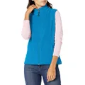 Amazon Essentials Women's Plus Size Classic-Fit Sleeveless Polar Soft Fleece Vest (Available in Plus Size), Teal Blue, 2X