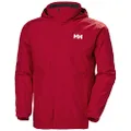 Helly Hansen Men's Standard Dubliner Waterproof Windproof Breathable Rain Coat Jacket, 162 Red, Medium