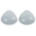 Vollence B Cup Self Adhesive Triangle Silicone Breast Forms Fake Boobs Mastectomy Prosthesis Crossdresser Transgender Bra Pad Enhancers