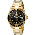 Invicta Pro Diver 8929 Men's Automatic Watch - 40 mm, Black/Gold, Kit