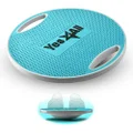 Yes4All EBGL Plastic Wobble Balance Board, 40 cm Surface Balance Board for Standing, Core Training, Gym Home Workout (Sky Blue)
