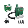 Bosch Home & Garden 18V Cordless Air Pump Without Battery, 3 Nozzles Included, for Inflating or Deflating Airbeds, Paddling Pools and Other Toys (EasyInflate 18V-500)
