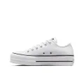 Converse Chuck Taylor All Star Lift Women's Sneakers, White/Black/White, 10 US