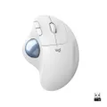 Logitech Ergo M575 Wireless Trackball Mouse (White)