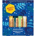 Burt's Bees Lip Balm Multipack | Beeswax & Vitamin E Gift Set | 100% Natural Origin | Beeswax, Vanilla Bean, Cucumber Mint, Coconut and Pear | 4 x 4.25g