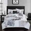 Casa J'Adore Paris 5 Piece Comforter Set