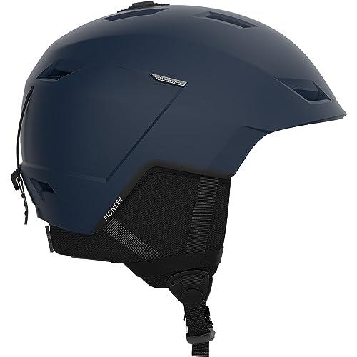Salomon Mens Pioneer LT Helmet, Dress Blue, Medium