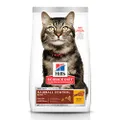 Hill's Science Diet Hairball Control Senior Adult 7+, Chicken Recipe, Dry Cat Food for Older Cats, 2kg Bag