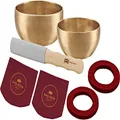 Meinl Sonic Energy Singing Bowl - Universal Series - Set with 400g and 500g - Yoga and Meditation Instrument (SB-U-900)