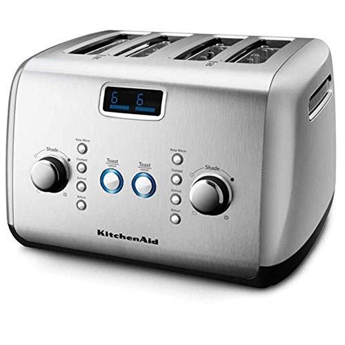 KitchenAid 4 Slice Artisan Automatic Toaster, Contour Silver