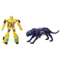 Transformers: Rise of The Beasts Movie, Beast Alliance, Beast Combiners 2-Pack Bumblebee & Snarlsaber Toys, Ages 6 and Up, 5-inch