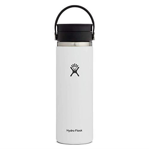Hydro Flask Wide Mouth Bottle with Flex Sip Lid - Insulated Water Bottle Travel Cup Coffee Mug