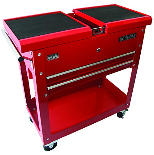 KC-Garage Tool Trolley KC-Garage 2 Drawer Sliding Top Tool Trolley
