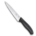 Victorinox Swiss Classic Wide Blade Carving Knife, Black, 6.8003.15G