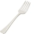Winco 12-Piece Victoria Salad Fork Set, 18-8 Stainless Steel,Silver