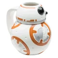 Zak! Designs Sculpted Ceramic Mug in Shape of BB-8 from Star Wars The Force Awakens, BPA-Free, Star Wars Collectible