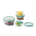 OXO Good Grips Smart Seal Round Container 4-Piece Set, Multicolor