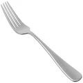 Amazon Basics Stainless Steel Dinner Forks with Round Edge, Pack of 12, Silver