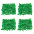 Beistle Green Tissue Paper Grass Mats for Easter Spring Summer Decorations, Fairy Garden, Luau Theme Party Supplies, 4 Pack