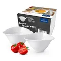 Villeroy & Boch - Vapiano Soup Bowls, Porcelain, White