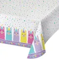 Creative Converting Llama Party All Over Print Plastic Tablecover