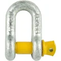 Romak 86853 2T Galvanized D Shackle, 13 mm Thickness