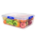Sistema KLIP IT PLUS Food Storage Containers | 7.5 L Rectangle | Stackable & Airtight Fridge/Freezer Food Box with Lid | BPA-Free Plastic