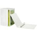 Marbig Clearview A4 3D Ring Binder, 25 mm Size, White