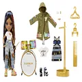 Rainbow High Rockstar Vanessa Tempo – Rainbow Fashion Doll and Playset with 2 Outfits to Mix & Match, Musical Instrument and Doll Accessories, for Kids 6-12 Years Old