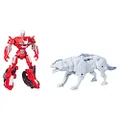 Transformers: Rise of The Beasts Movie, Beast Alliance, Beast Combiners 2-Pack Arcee & Silverfang Toys, Ages 6 and Up, 5-inch