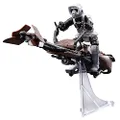 Star Wars The Vintage Collection Speeder Bike, Star Wars: Return of The Jedi 3.75-Inch Collectible Vehicle with Action Figure, Ages 4 and Up